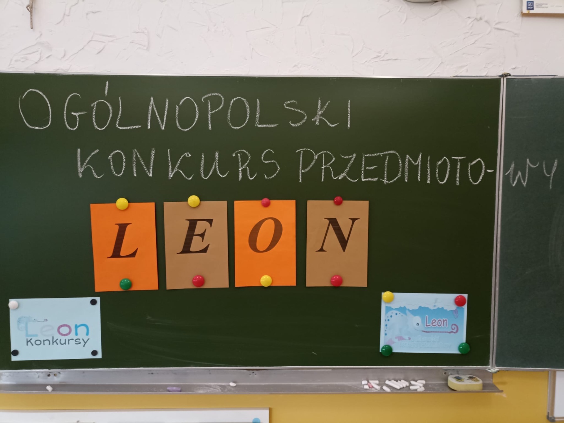 LEON- Ogólnopolski Konkurs Przedmiotowy po raz kolejny w naszej szkole!🦎🦎🦎 - Obrazek 1