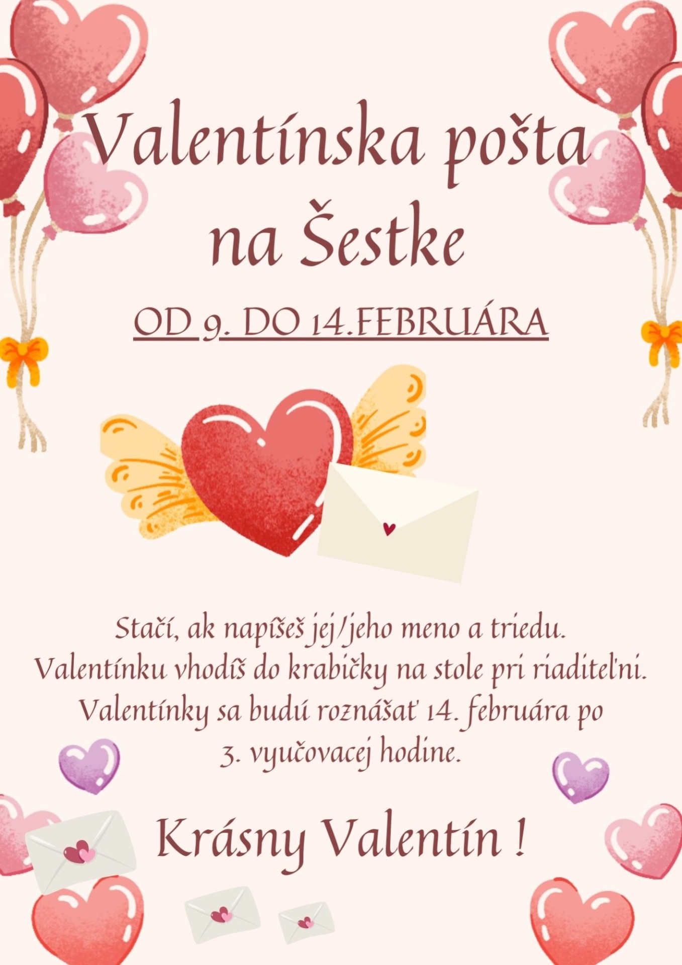 Valentínska pošta na Šestke - Obrázok 1