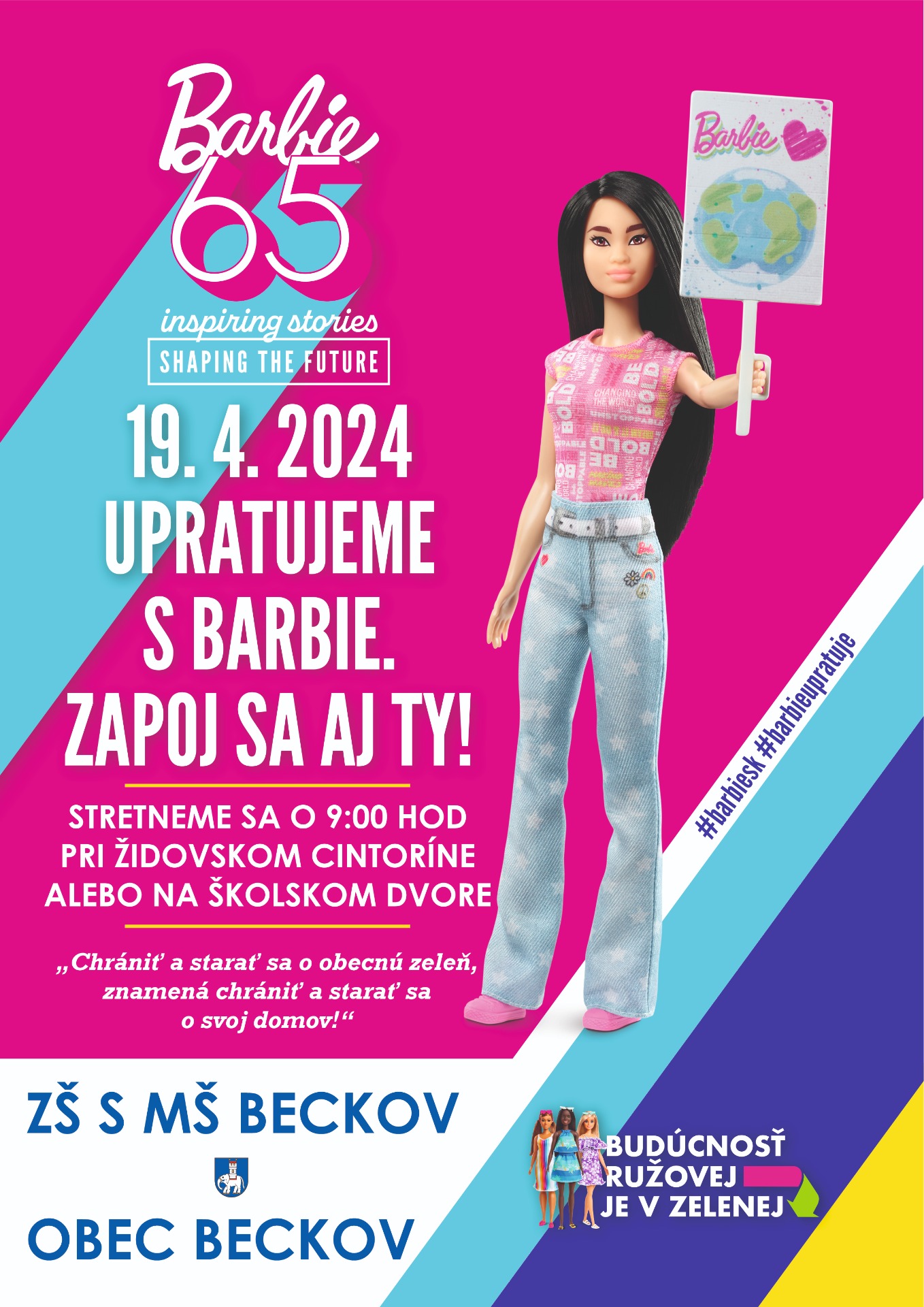 Barbie upratuje Slovensko & upratovanie je hračka - Obrázok 1