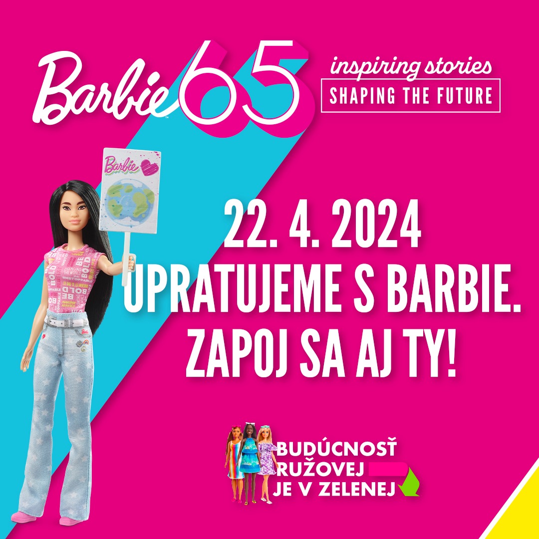 Deň zeme 2024 v znamení upratovania s Barbie! - Obrázok 1