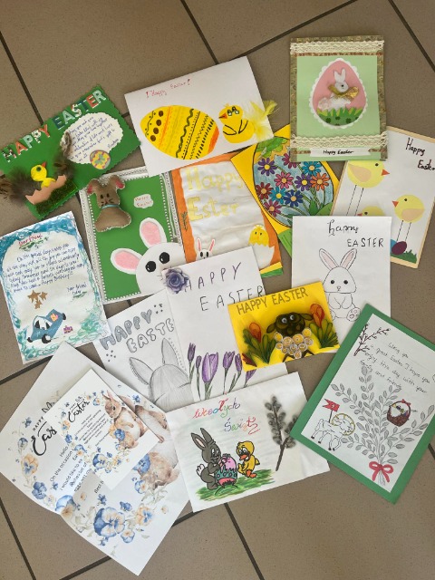 Easter postcards to friends- wymiana anglojęzycznych  kartek wielkanocnych - Obrazek 1