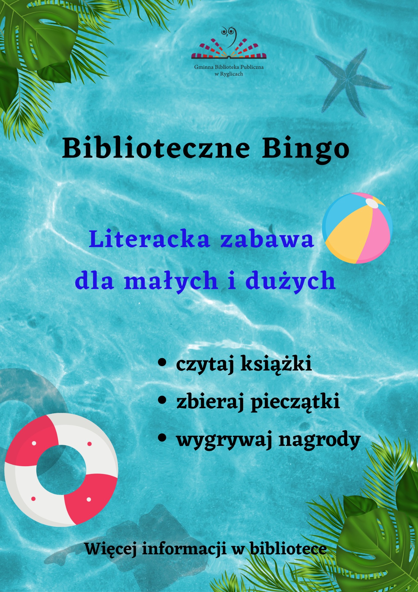 Biblioteczne Bingo - Obrazek 1