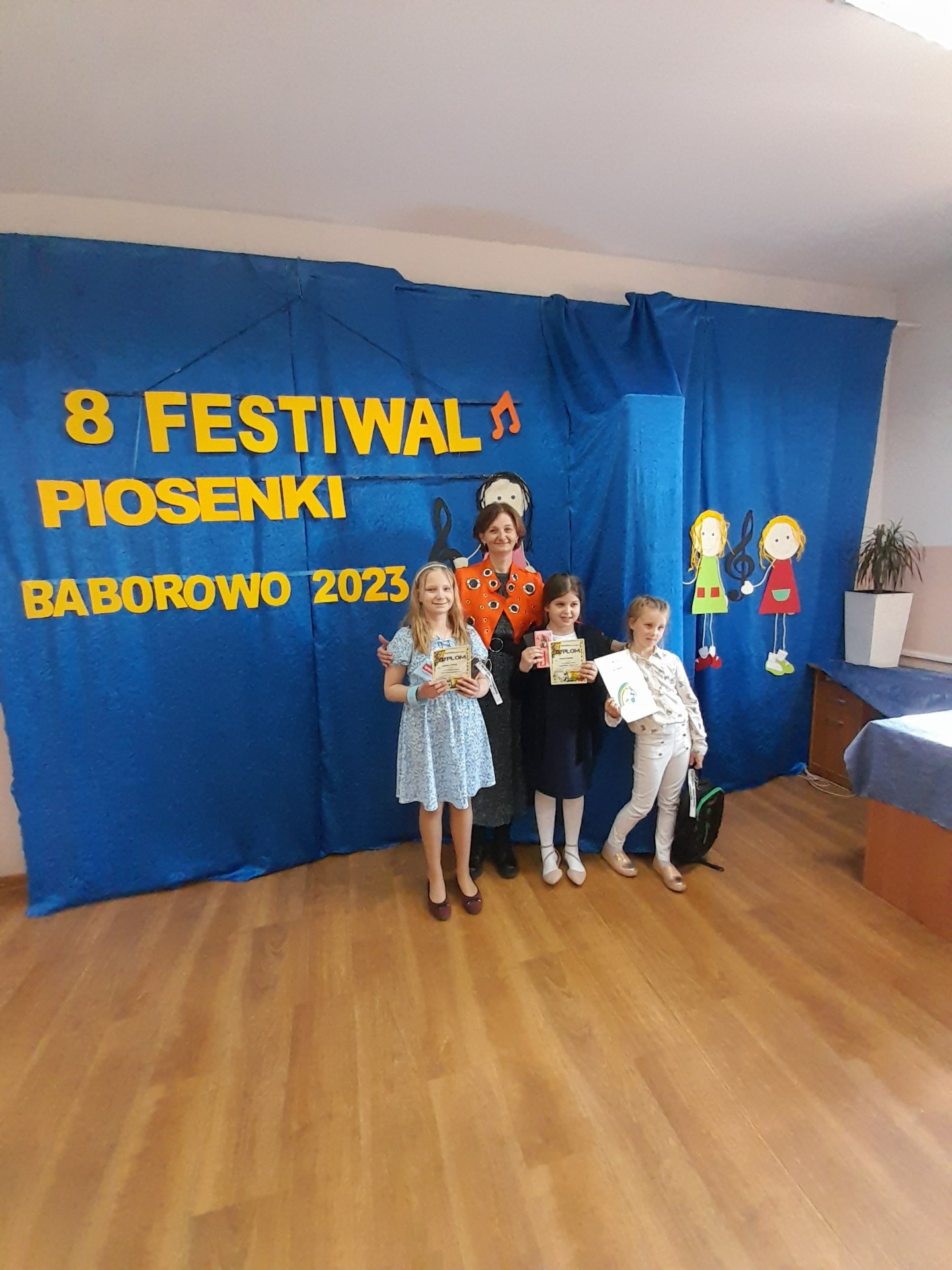 GMINNY FESTIWAL PIOSENKI POLSKIEJ-BABOROWO 2023r - Obrazek 1
