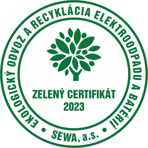 Zelený certifikát pre našu školu za zber elektroodpadu - Obrázok 2