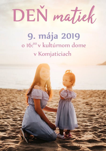Deň matiek 2019 - Obrázok 1