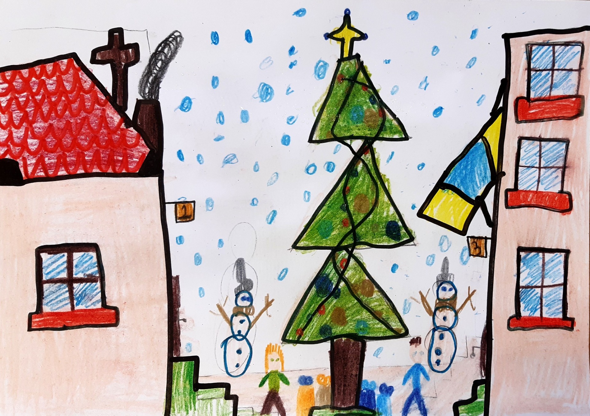 Projekty kartek świątecznych uczniów klasy 2 - Obrazek 4