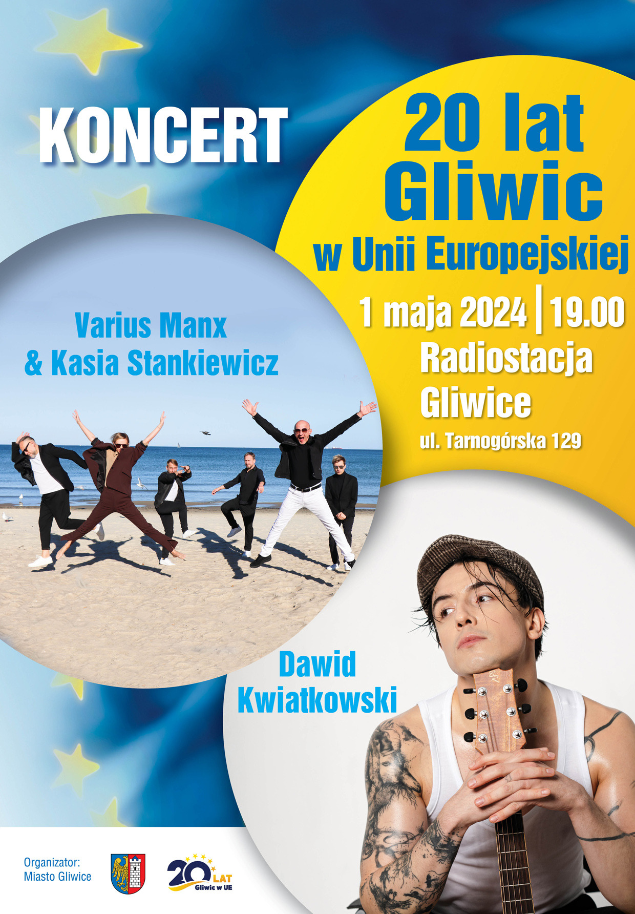 Koncert z okazji 20 lat Gliwic w Unii Europejskiej - Obrazek 1