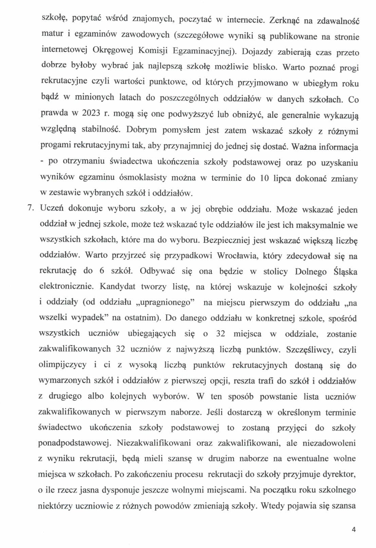 List Dolnośląskiego Kuratora Oświaty - Obrazek 4