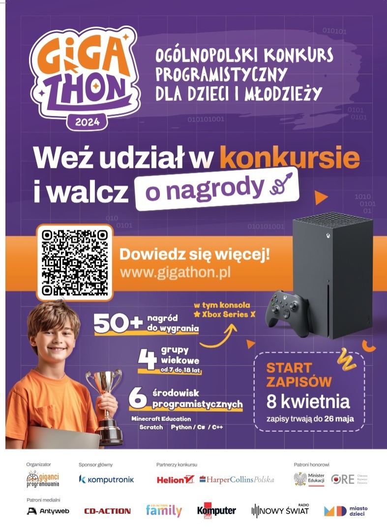 Ogólnopolski Konkurs Programistyczny dla dzieci i młodzieży - Obrazek 1