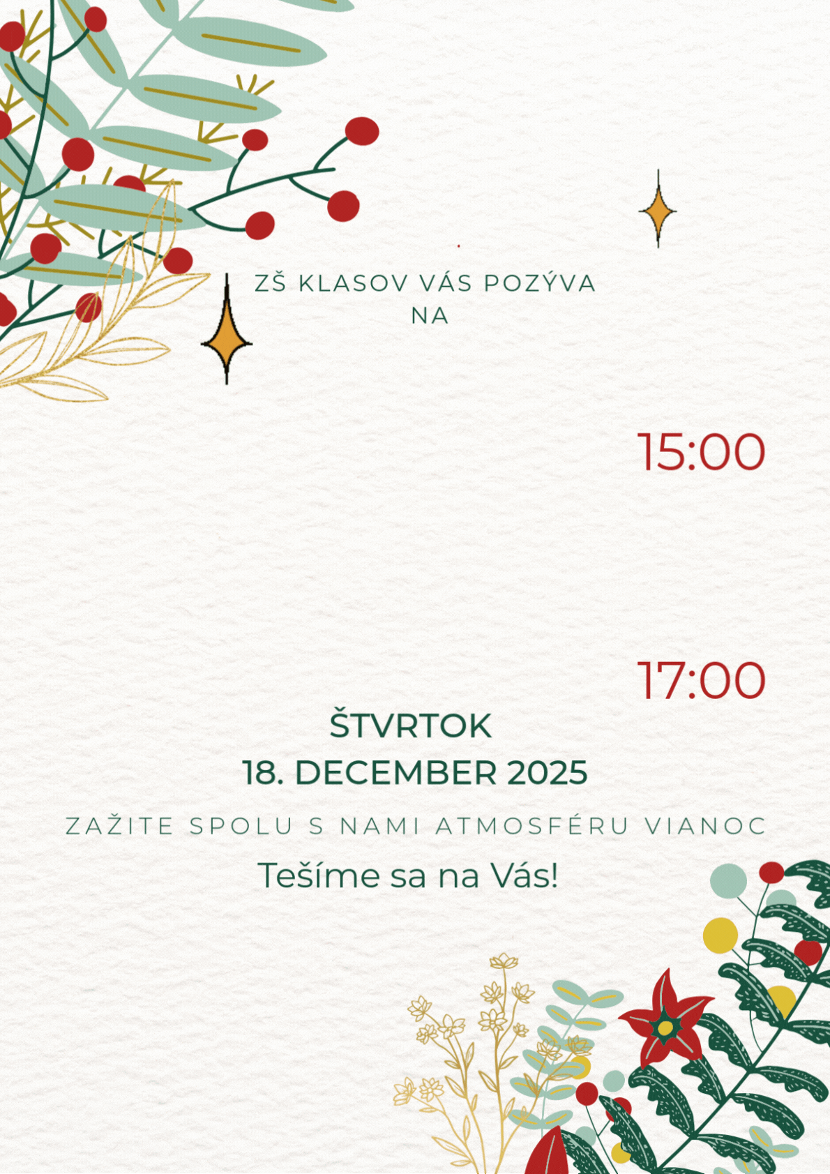 Strávme spolu pár predvianočných chvíľ. - Obrázok 1