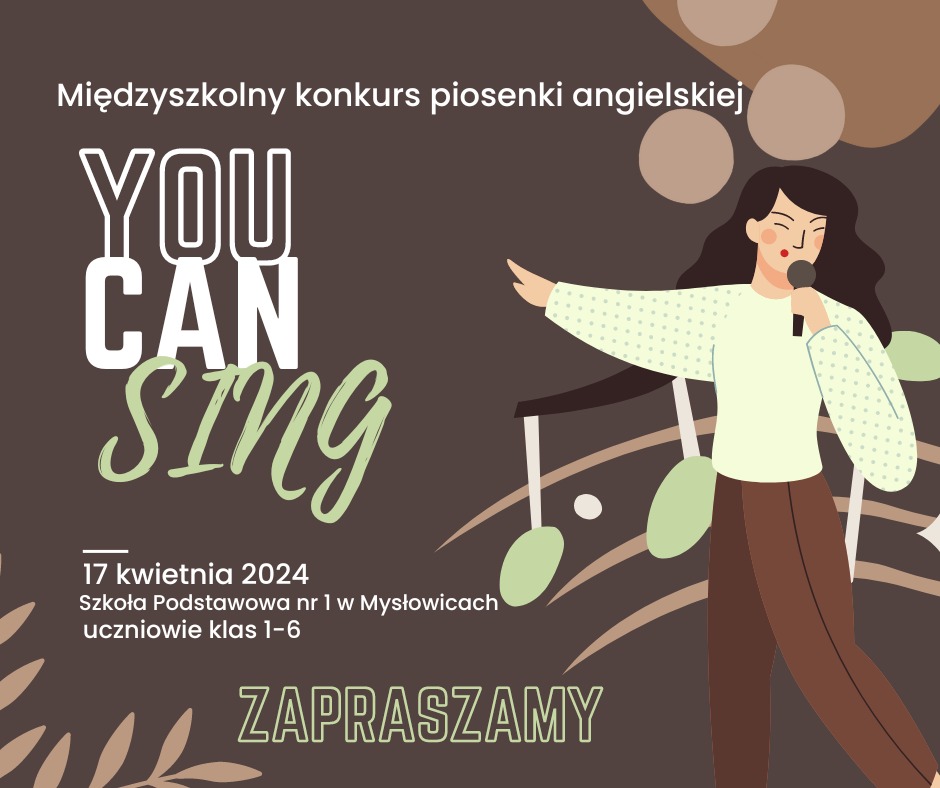 Konkurs You can sing - regulamin  - Obrazek 1