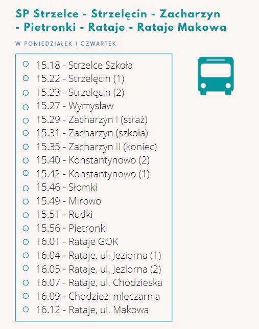 Rozkład jazdy autobusów od 17.05.2021 r. - Obrazek 4