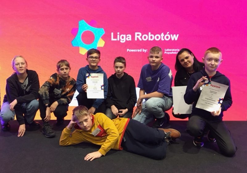 Sukces naszej drużyny w Turnieju Ligi Robotów w Warszawie - Obrazek 1