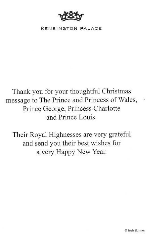 Noworoczne życzenia od brytyjskiej rodziny królewskiej