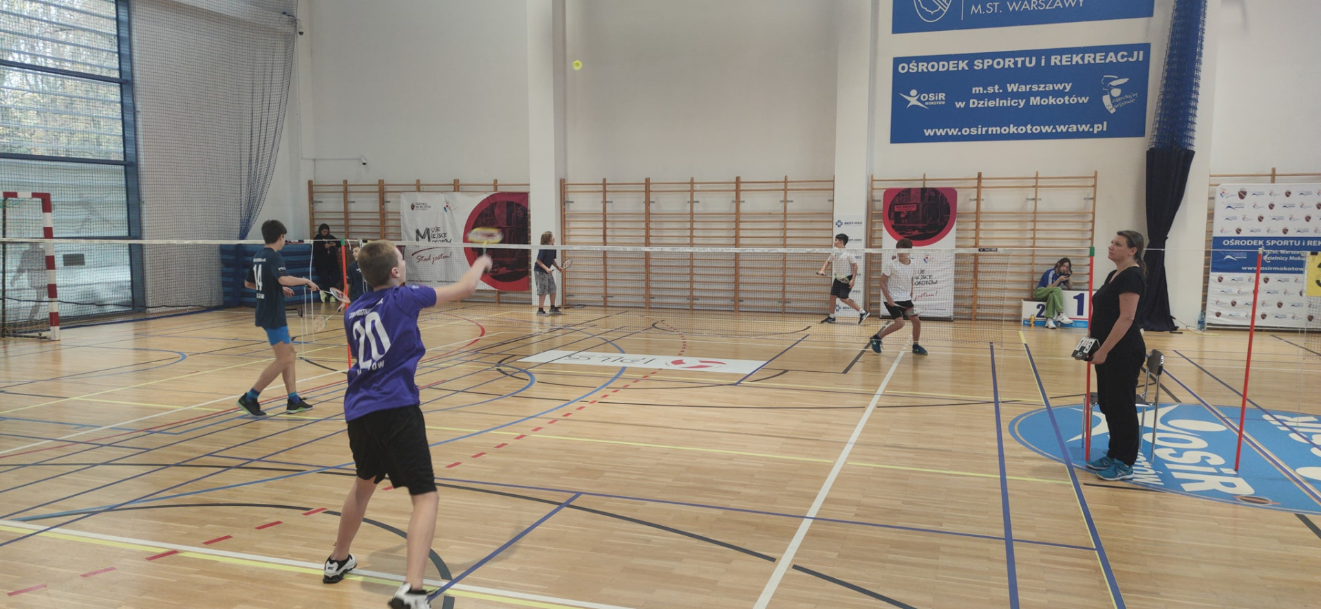 Mistrzostwa Mokotowa w badmintonie - Obrazek 5