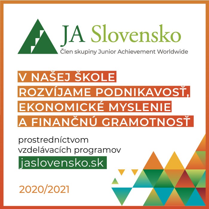 Úspešní absolventi vzdelávacích programov JA Slovensko v šk. roku 2020/21  - Obrázok 1