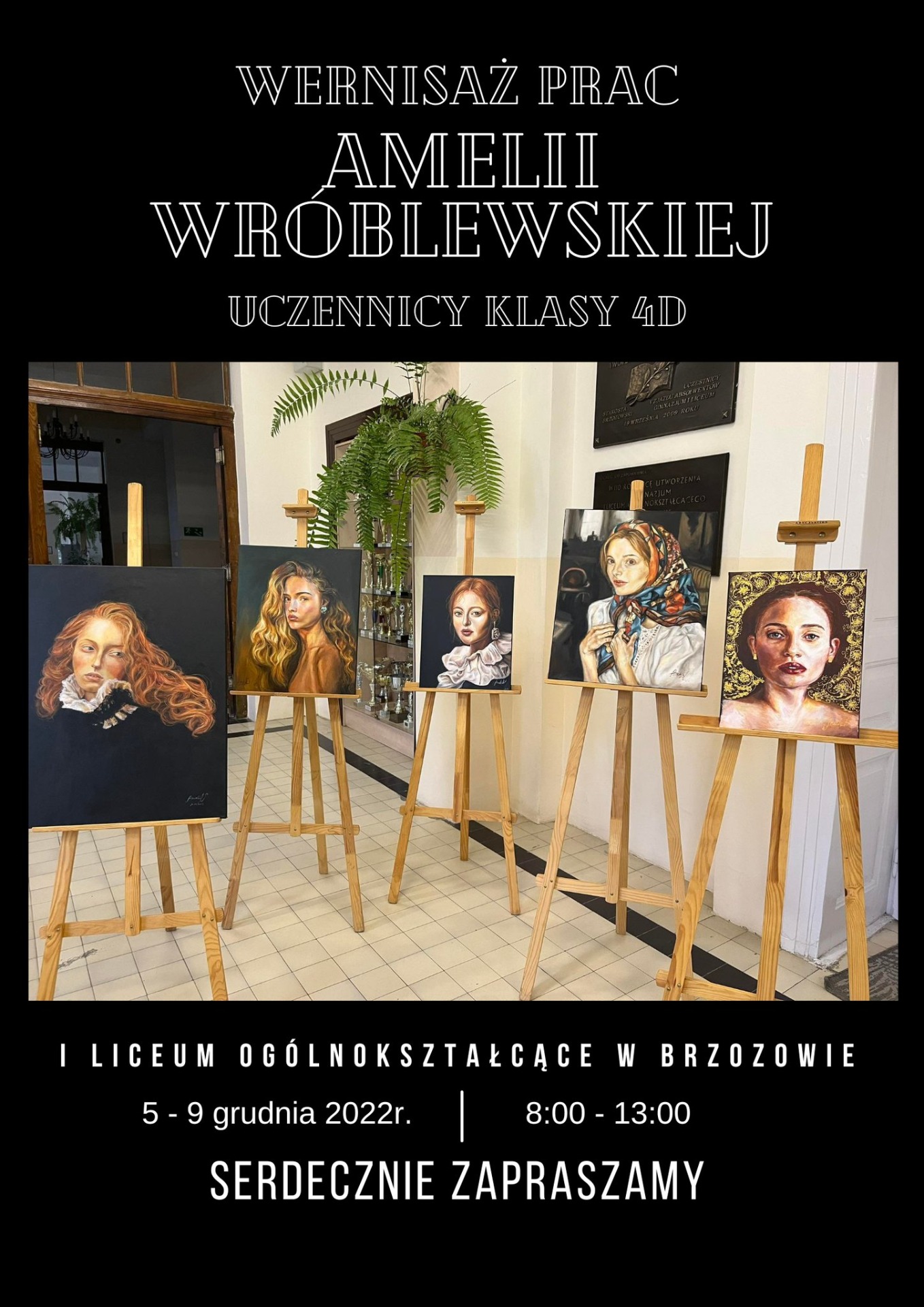 Wernisaż prac Amelii Wróblewskiej 5 - 9 grudnia - Obrazek 1