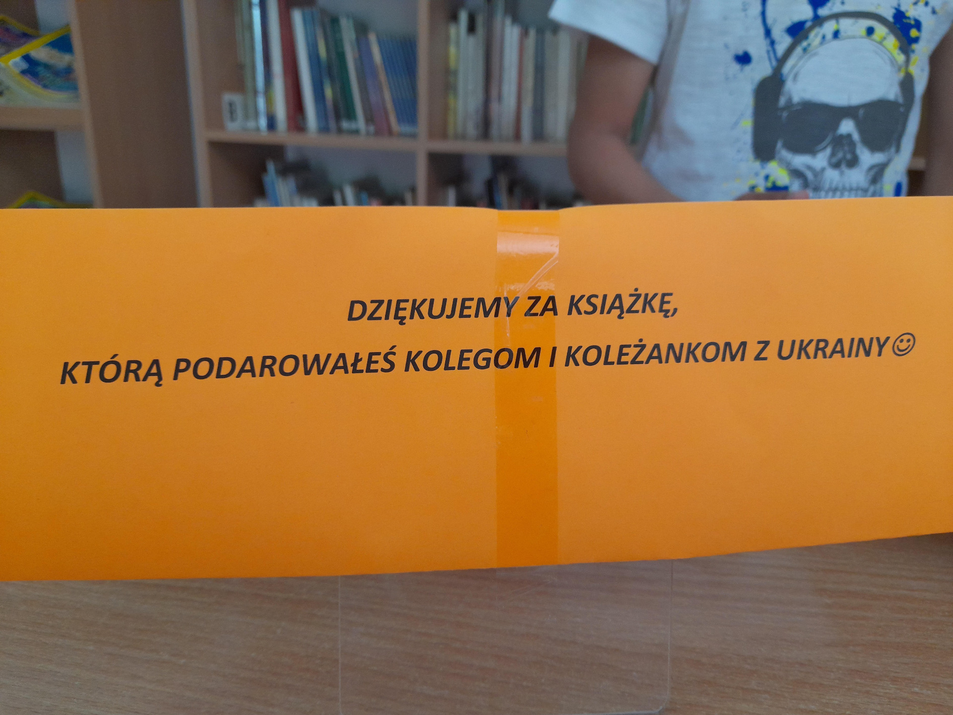 Akcja biblioteki szkolnej: Podaruj książkę ukraińskim dzieciom uczącym się w Oddziale Przygotowawczym naszej Szkoły - Obrazek 6