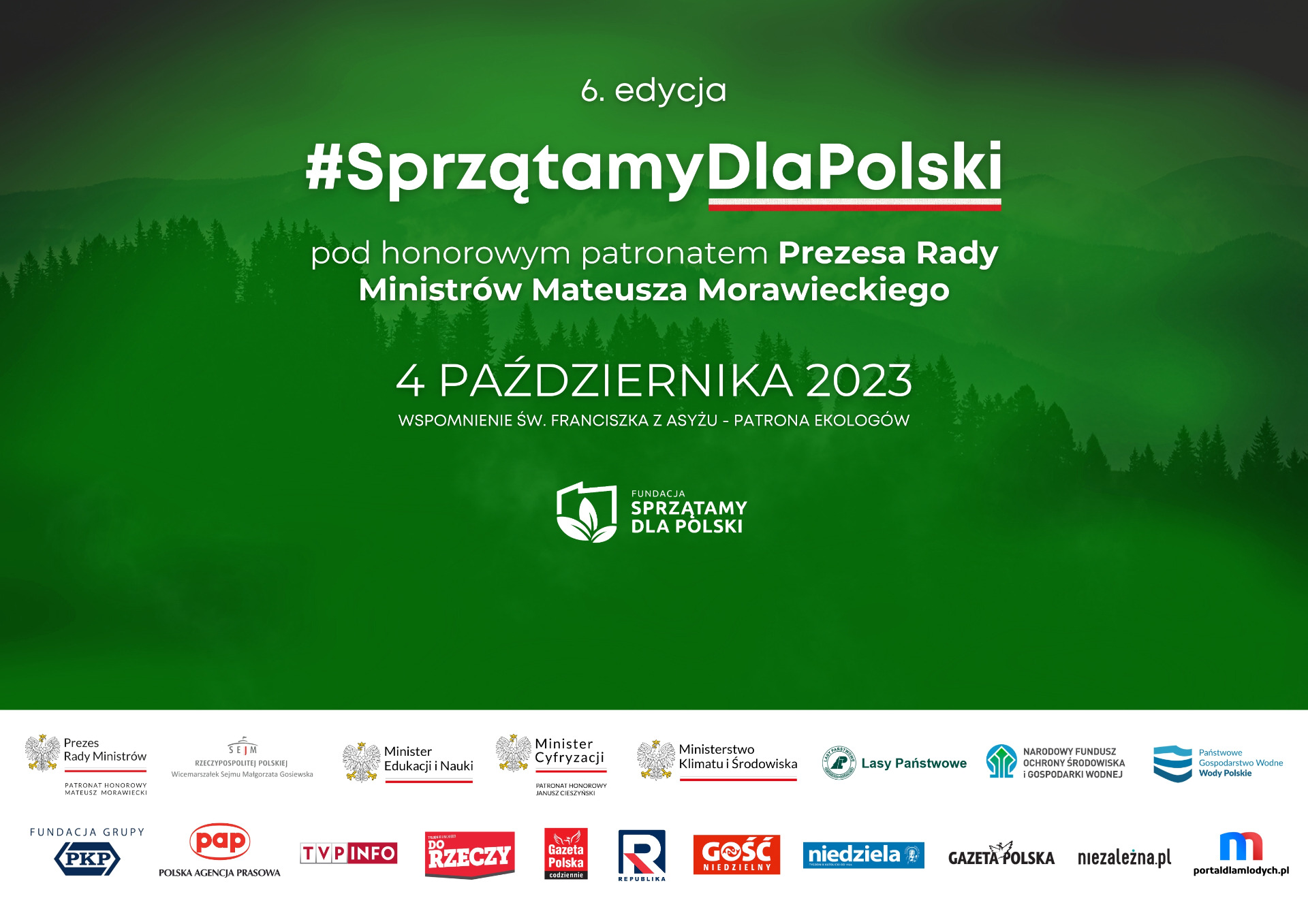 Przedszkolaki wezmą udział w akcji „Sprzątamy dla Polski” - Obrazek 1