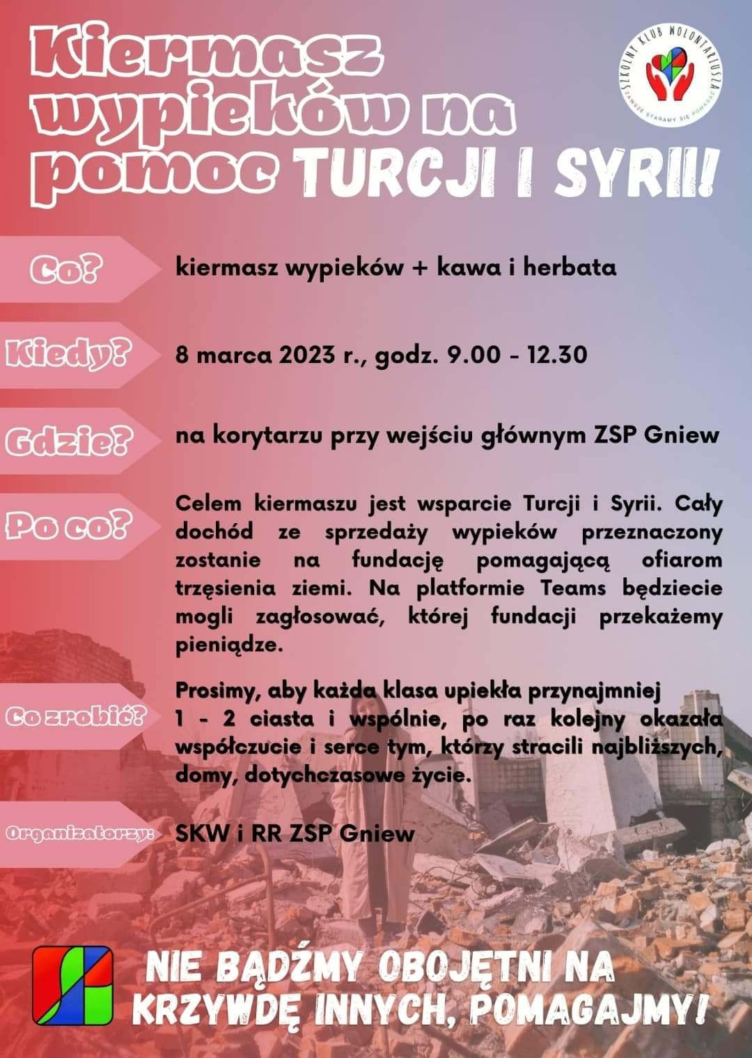 Pomoc dla Turcji i Syrii - Obrazek 1