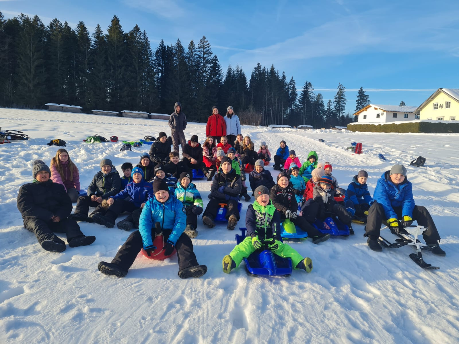 Wintersporttag an den Schulen am Dreisessel  - Bild 1